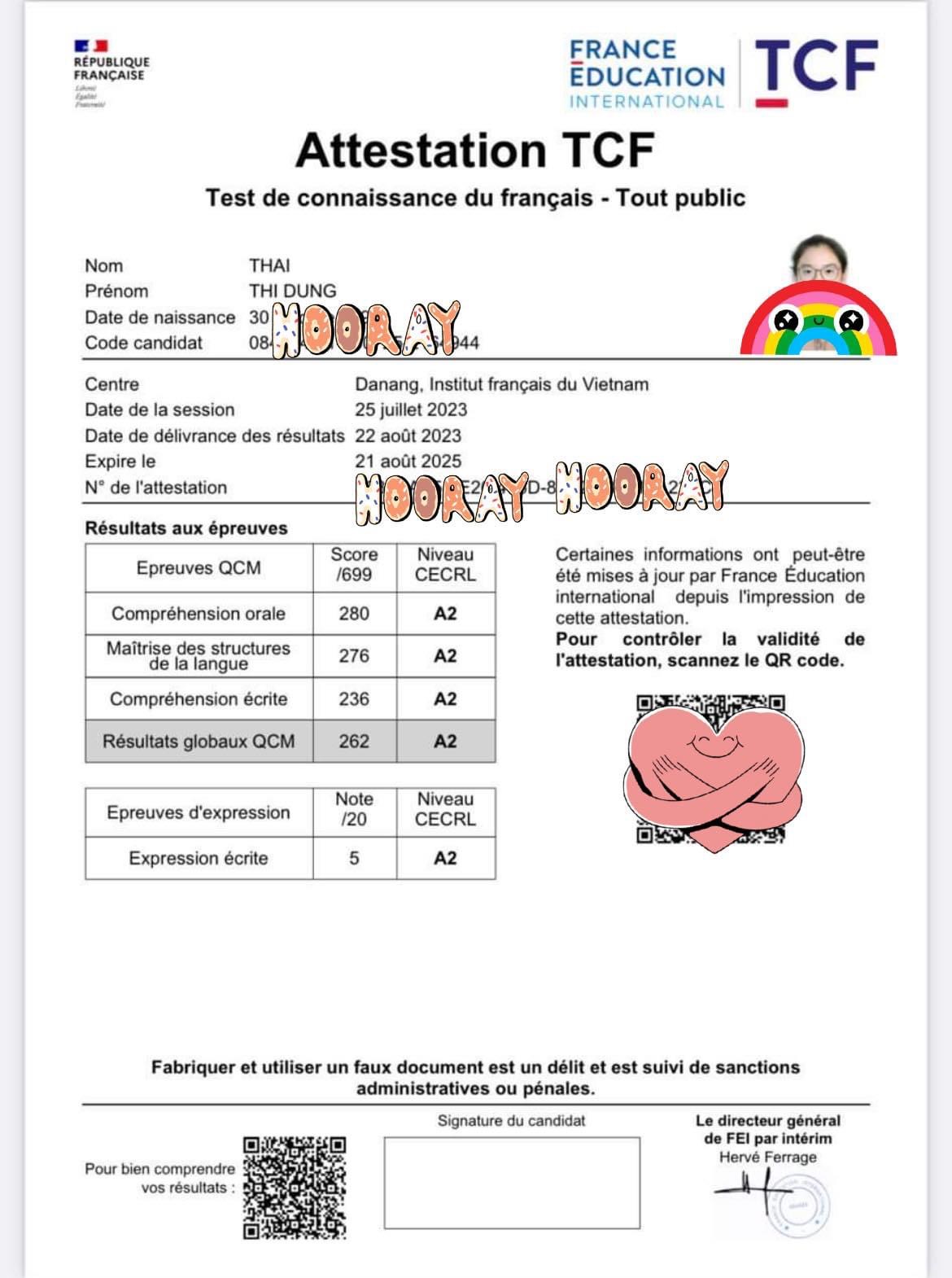 Chứng chỉ tiếng Pháp